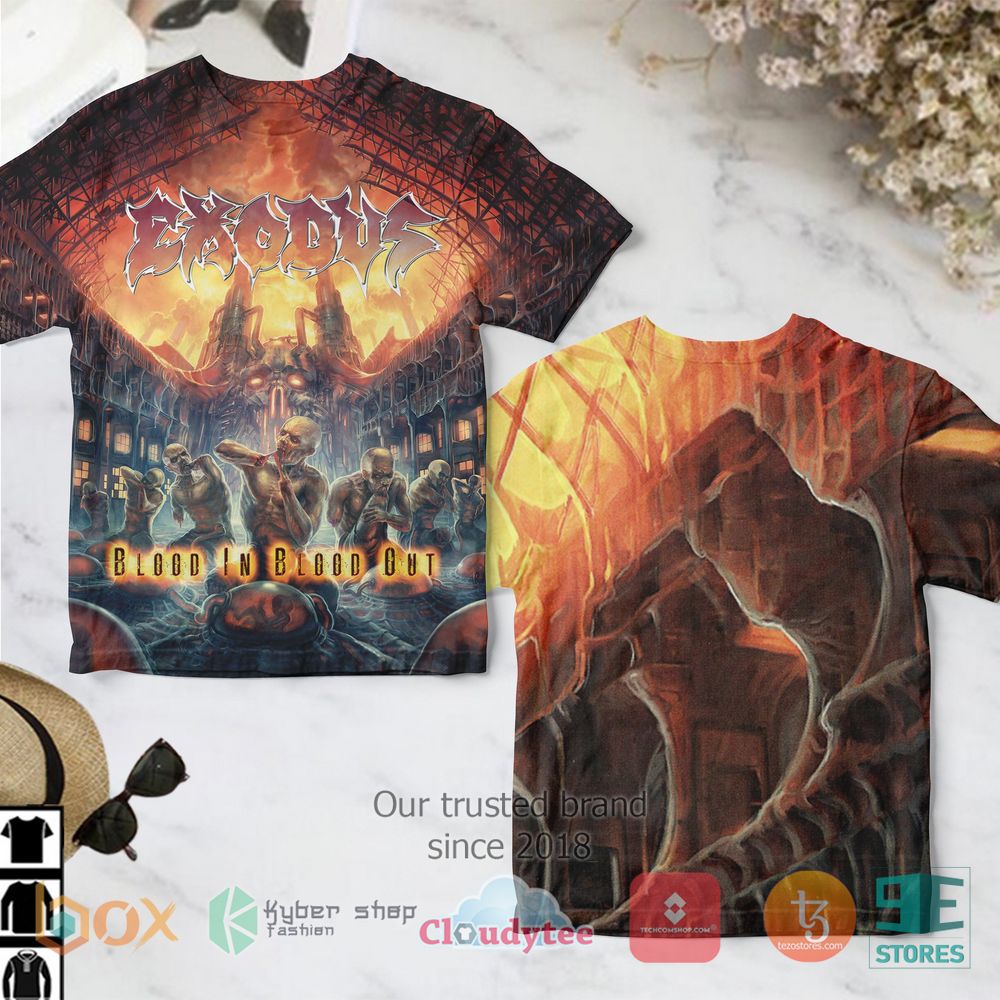 BEST Exodus Blood In, Blood Out 3D Shirt 2