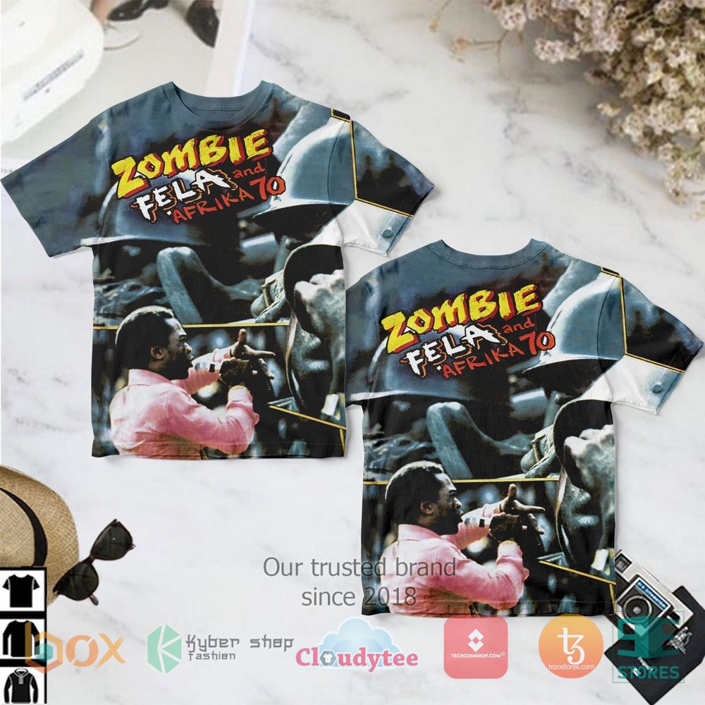 HOT Fela Kuti Zombie T-Shirt 3