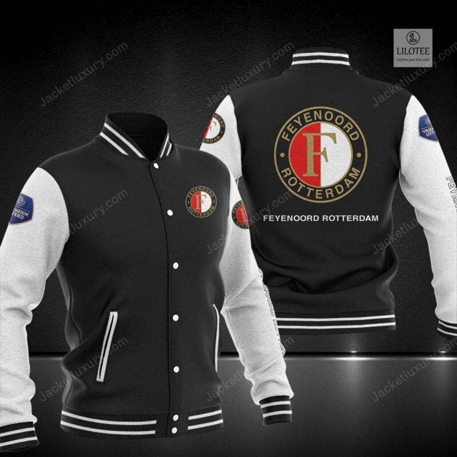 Alternative view of BEST Feyenoord Rotterdam Baseball Jacket