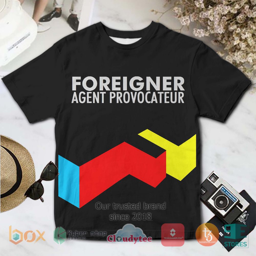 BEST Foreigner Agent Provocateur 3D Shirt 3
