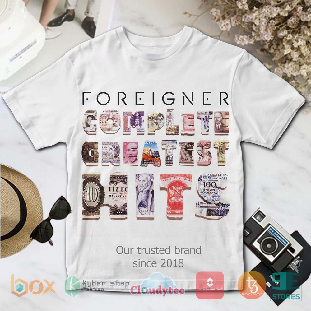 BEST Foreigner Complete Greatest Hits 3D Shirt 5