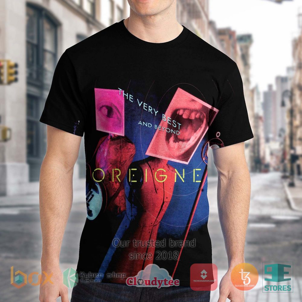 BEST Foreigner The Very Best and Beyond 3D Shirt 4