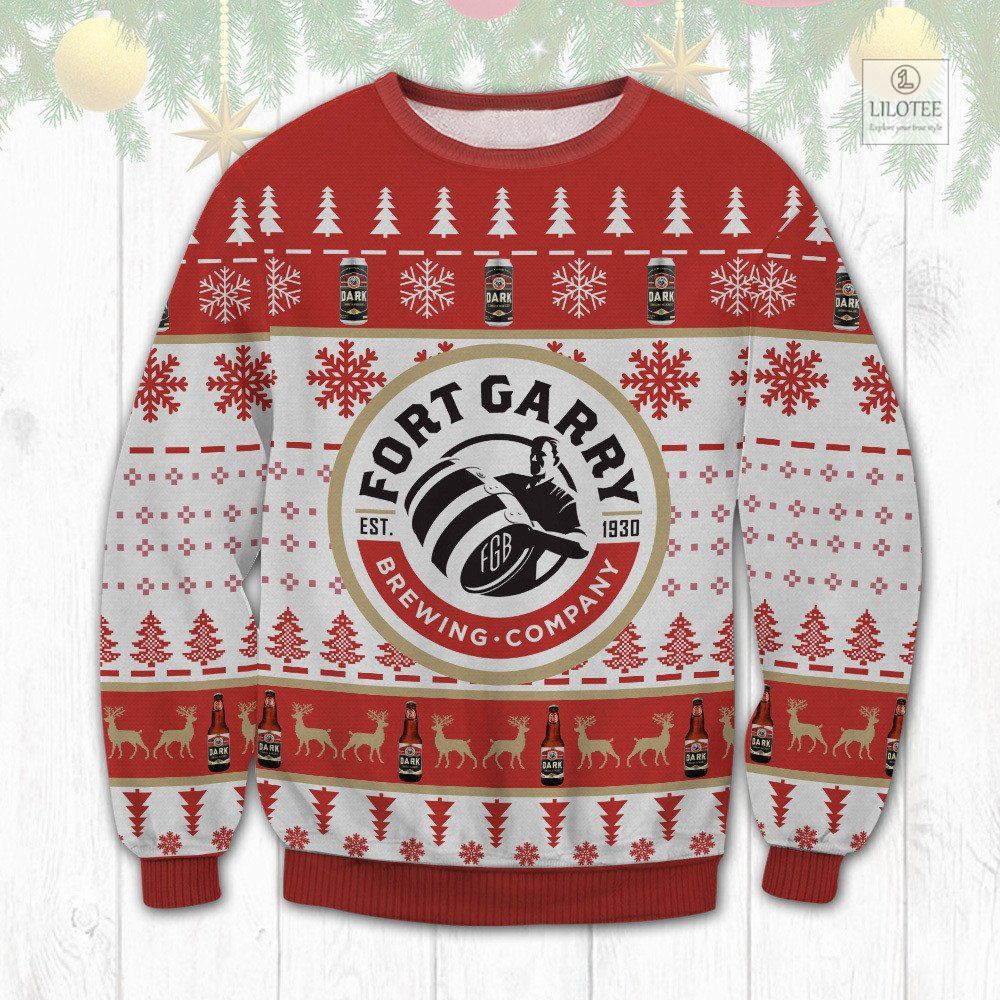 BEST Fort Garry Brewing Company Christmas Sweater and Sweatshirt 3