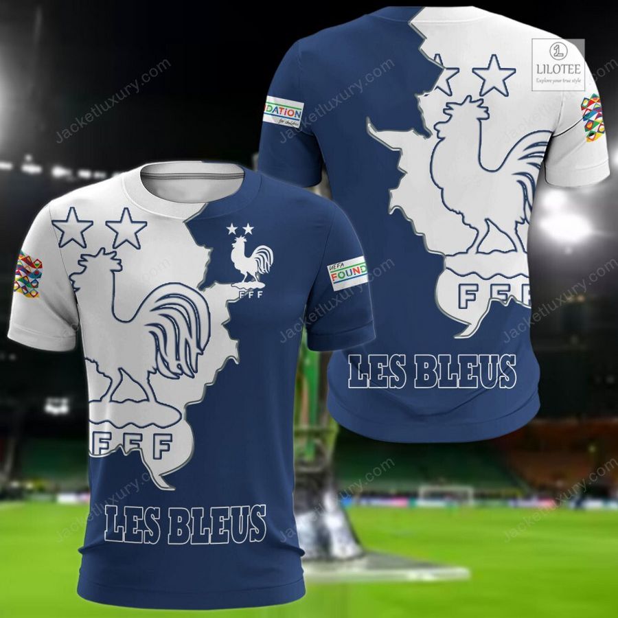 France Les Bleus national football team 3D Hoodie, Shirt 8