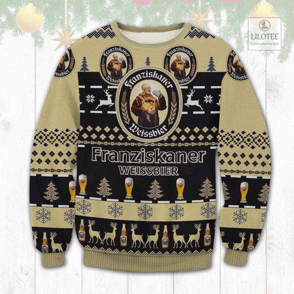 BEST Franziskaner Weissbier Beer 3D sweater, sweatshirt 2