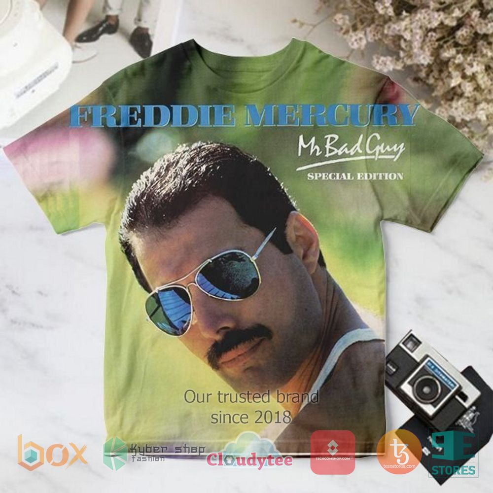 HOT Freddie Mercury-Mr. Bad Guy Album Hoodie, Shirt 7