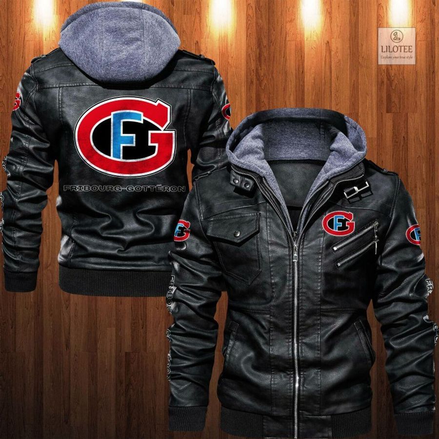 Fribourg-Gotteron Leather Jacket 1