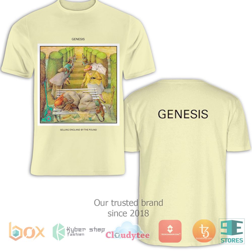 HOT Genesis Selling England by the Pound 3D T-Shirt 2