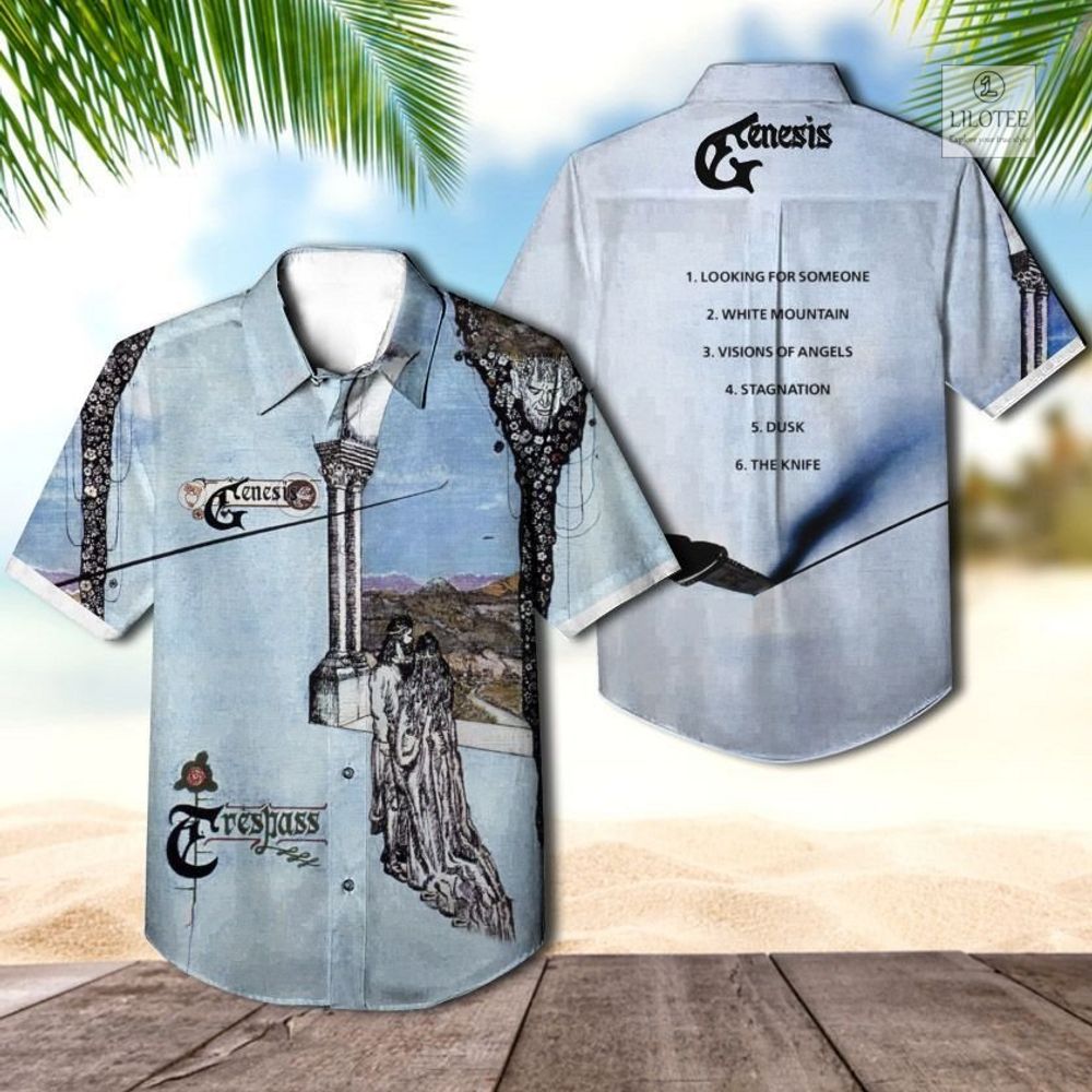 BEST Genesis Trespass Casual Hawaiian Shirt 3