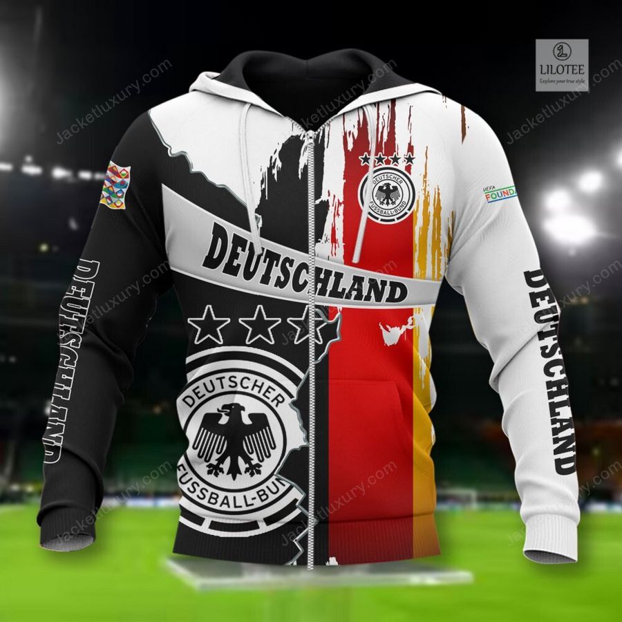 Germany national football team Black Red 3D Hoodie, Shirt 4