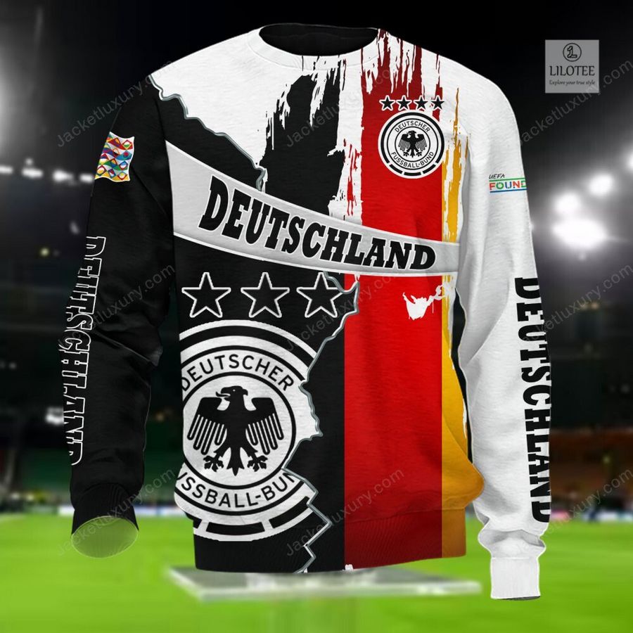 Germany national football team Black Red 3D Hoodie, Shirt 5
