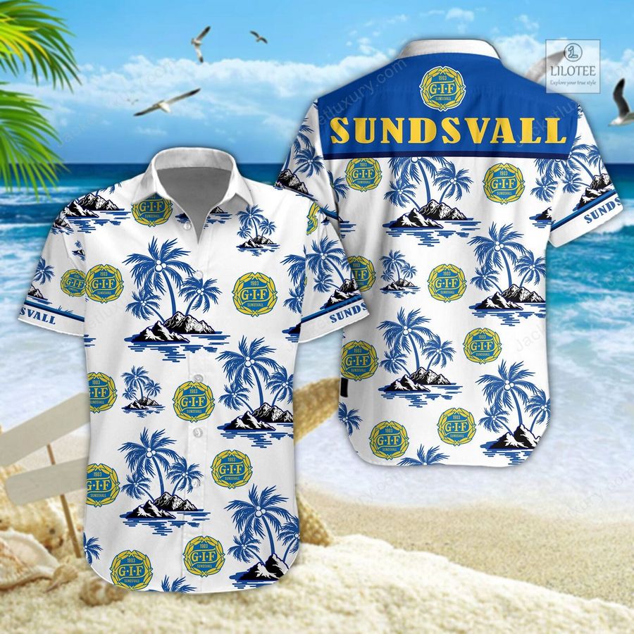 BEST GIF Sundsvall Hawaiian shirt, short 5