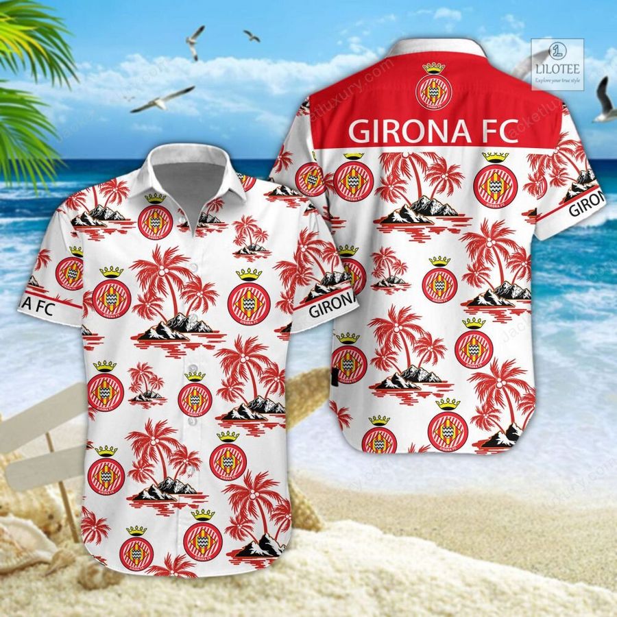 BEST Girona FC Hawaiian Shirt, Shorts 4