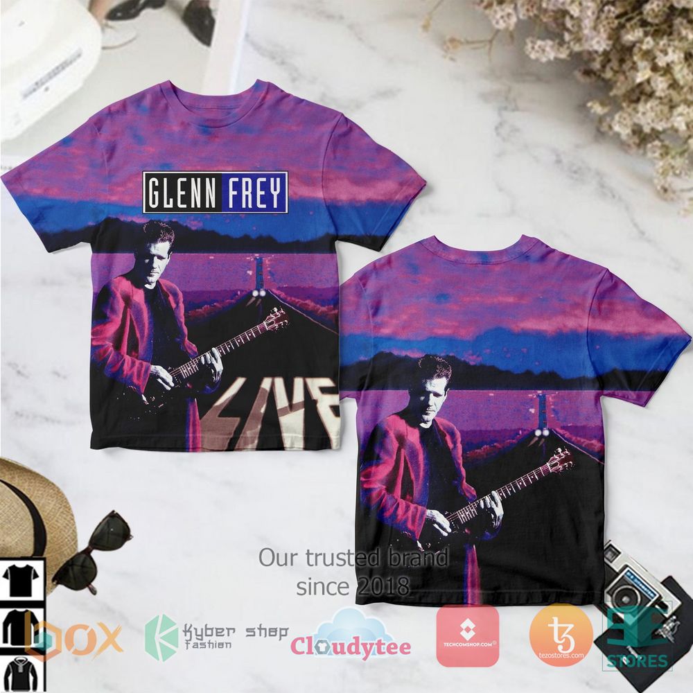 HOT Glenn Frey Live T-Shirt 3