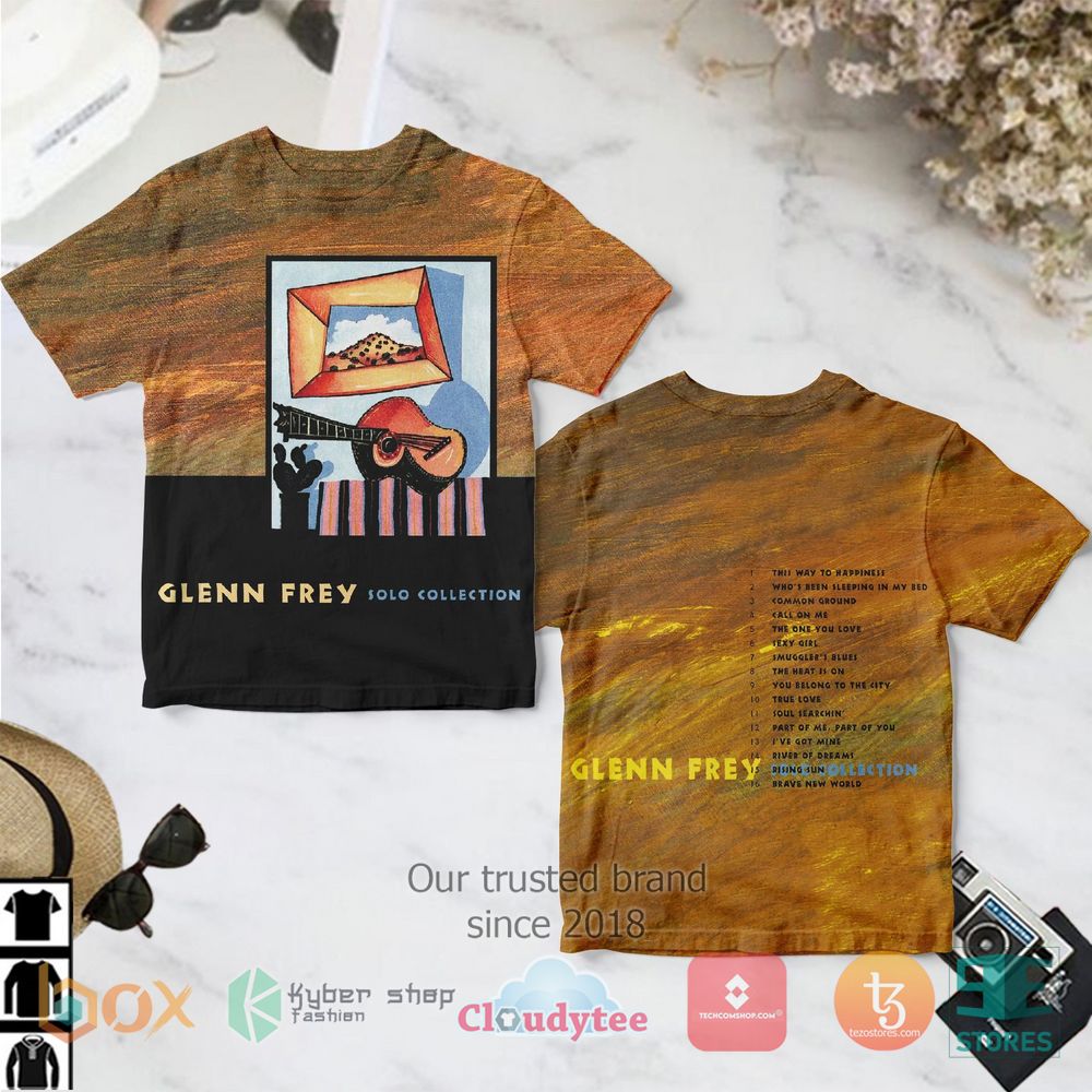 HOT Glenn Frey Solo Collection T-Shirt 3