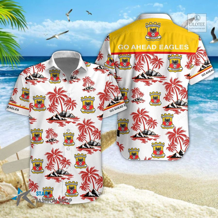 BEST Go Ahead Eagles Hawaiian Shirt, Short 5