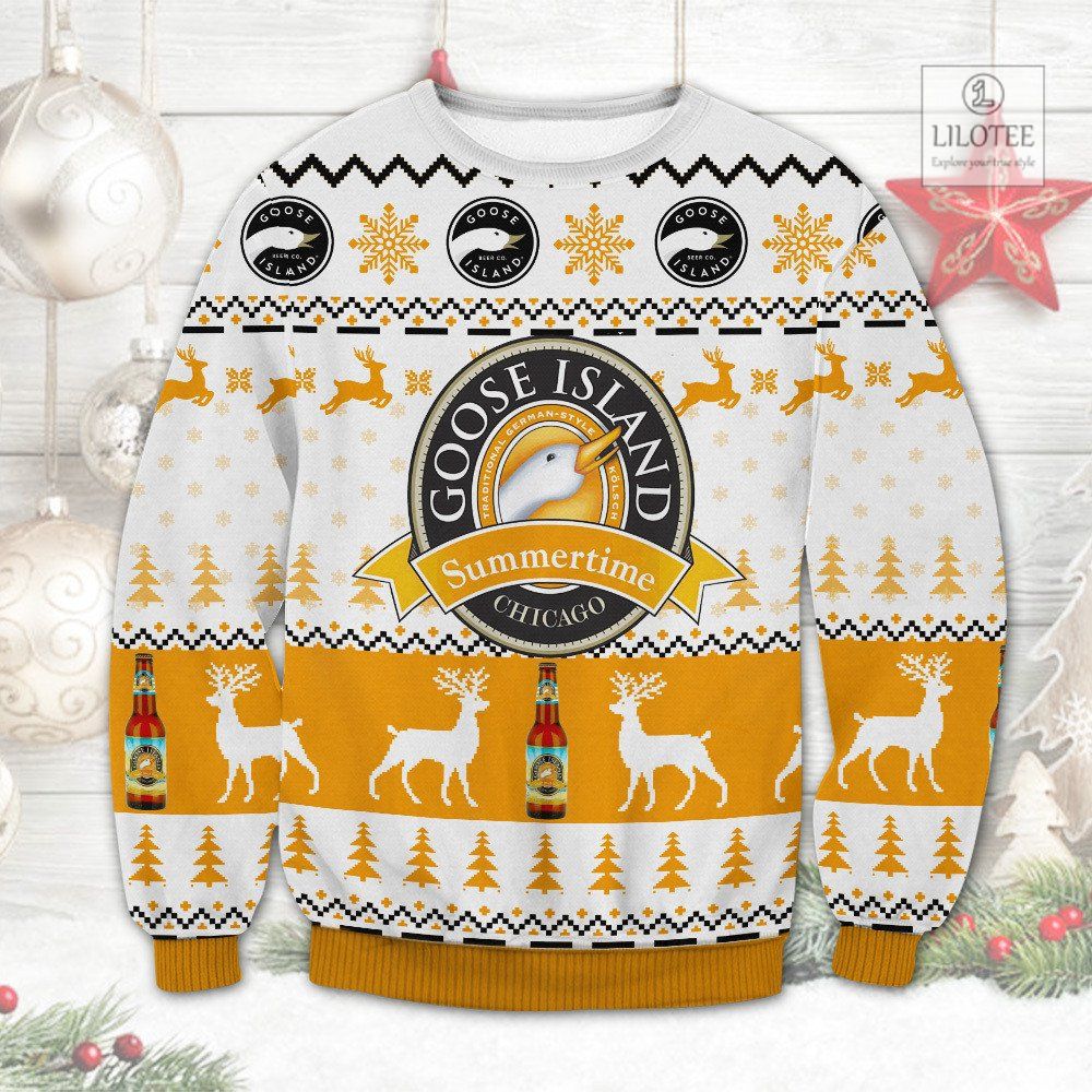 BEST Goose Island Brewery 3D sweater, sweatshirt 2
