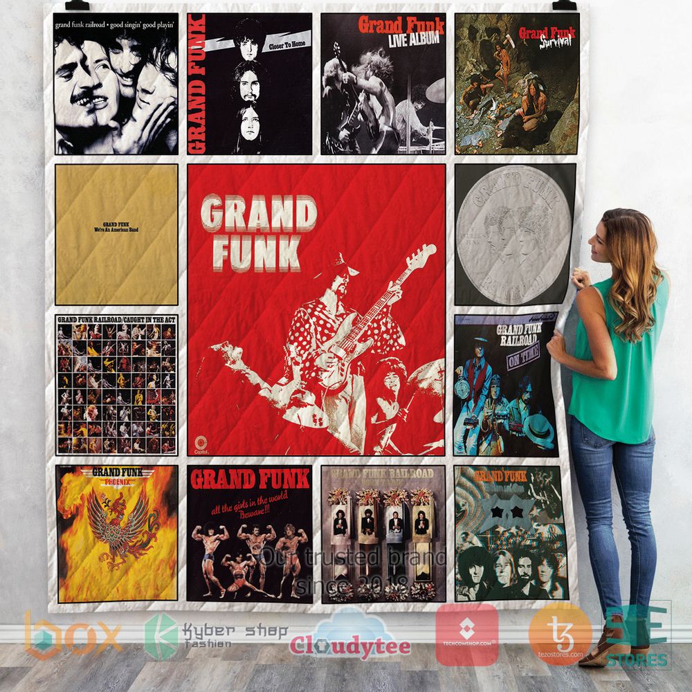 BEST Grand Funk Railroad On Time Album Quilt 2