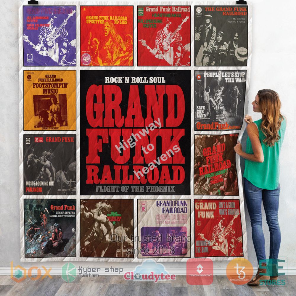BEST Grand Funk Railroad Phoenix Album Quilt 2