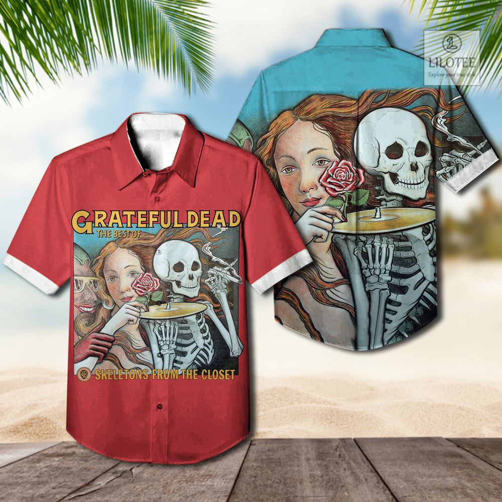 BEST Grateful Dead Skeletons From the Closet Casual Hawaiian Shirt 3