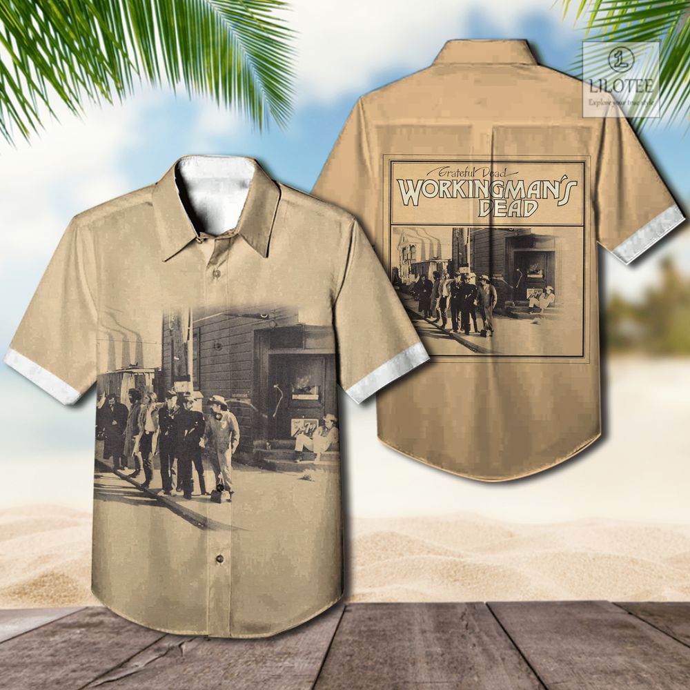 BEST Grateful Dead Workingman's Dead Casual Hawaiian Shirt 2