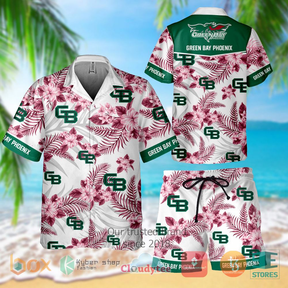 HOT Green Bay Hawaiian Shirt and Shorts 3