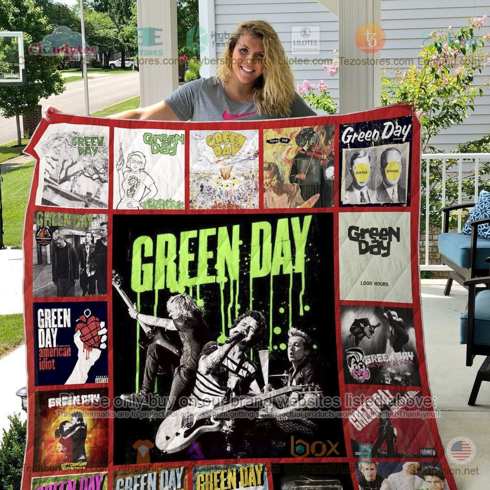 NEW Green Day 1000 hours Quilt 1