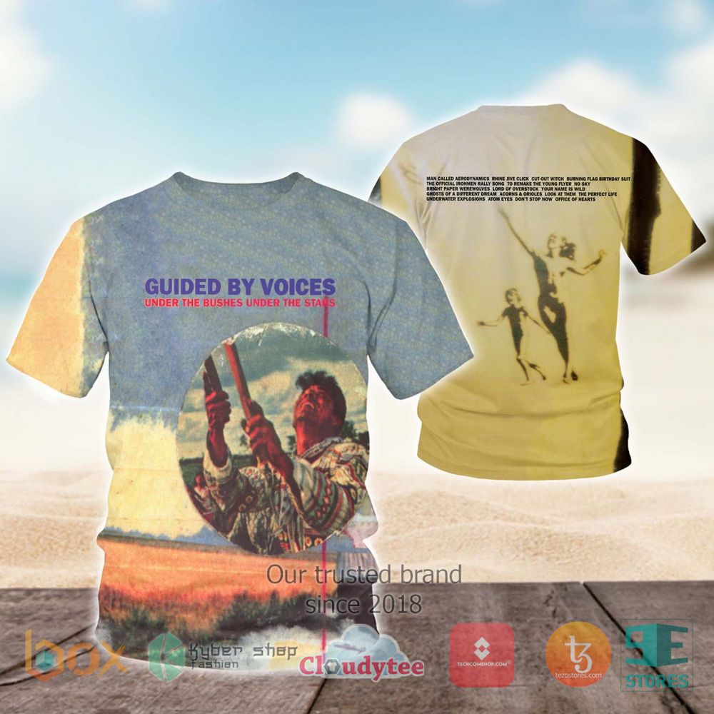 BEST Guided by Voices Under the Bushes Under the Stars 3D Shirt 2
