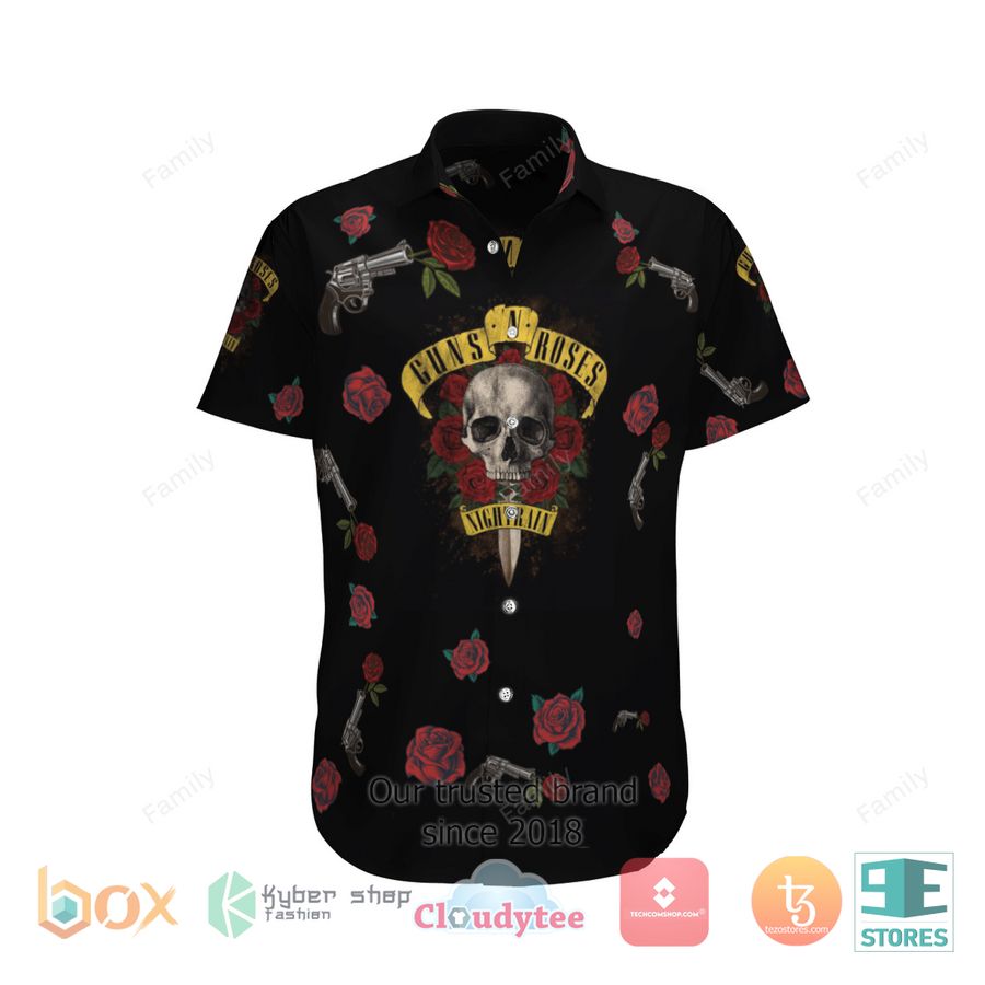 BEST Guns N' Roses Nightrain Hawaii Shirt 1
