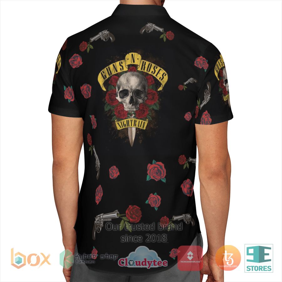 BEST Guns N' Roses Nightrain Hawaii Shirt 14