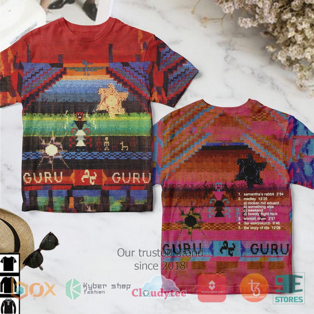 HOT Guru Guru Album 3D Shirt 2