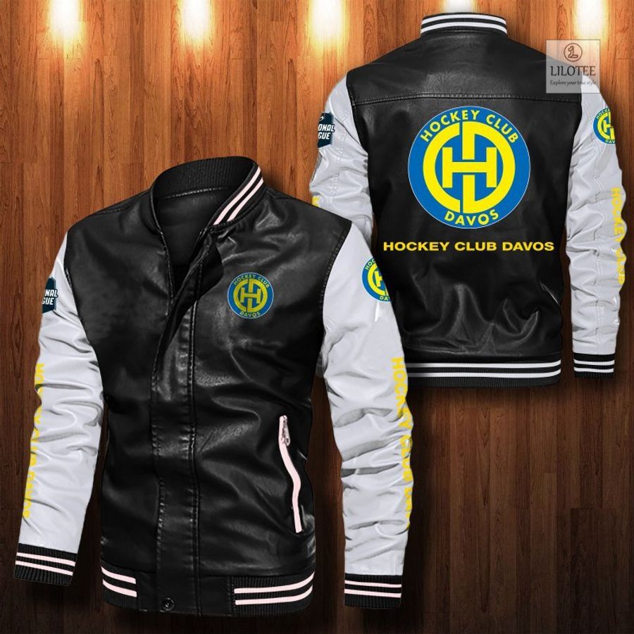 HC Davos Bomber Leather Jacket 7