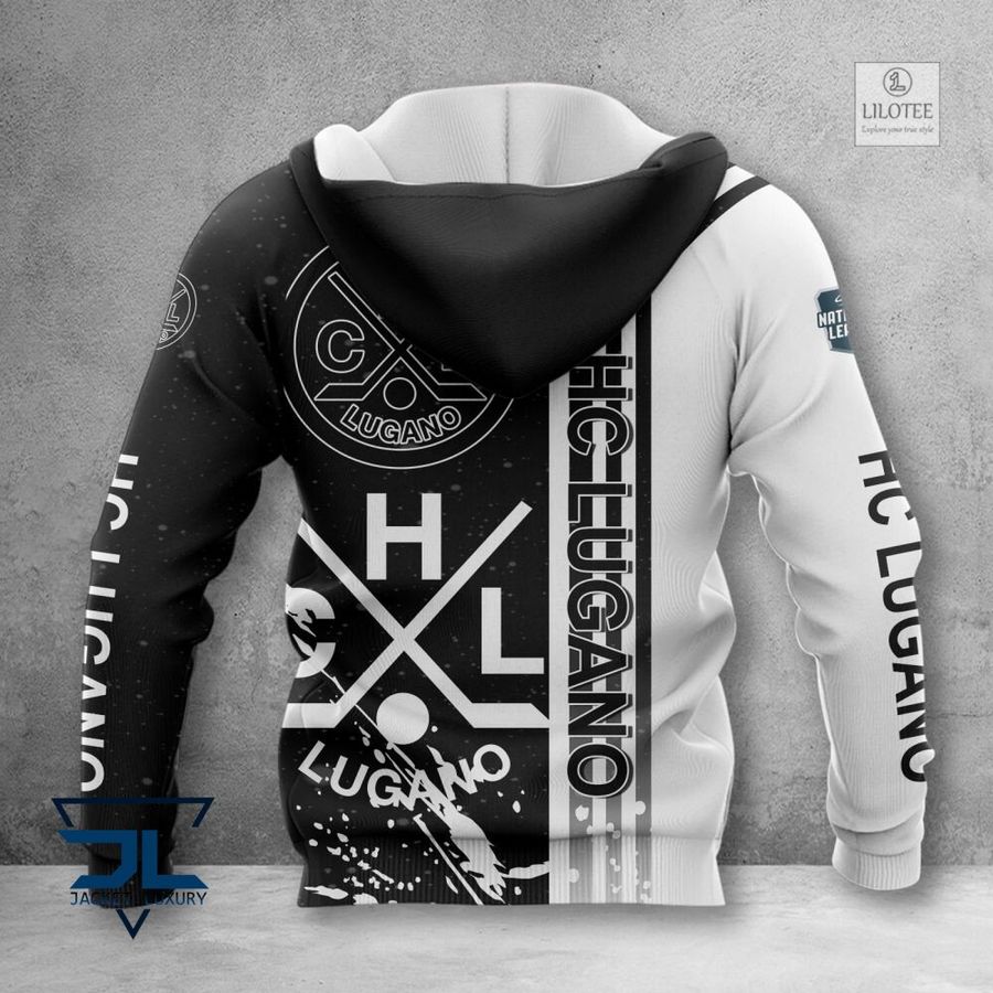 HC Lugano 3D Hoodie, Shirt 3