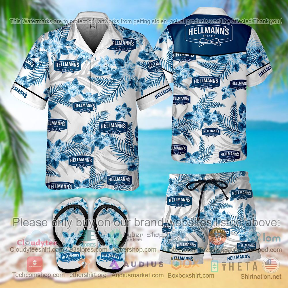 BEST Hellmann's Hawaiian Shirt, Short 2