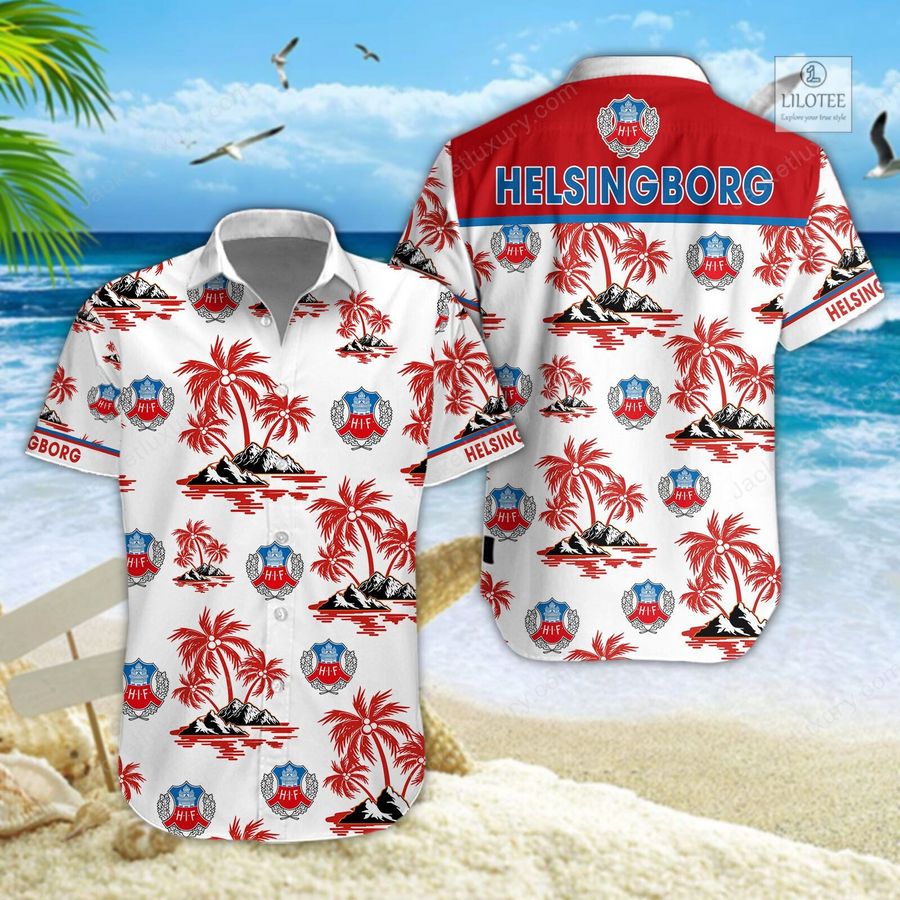 BEST Helsingborgs IF Hawaiian shirt, short 4