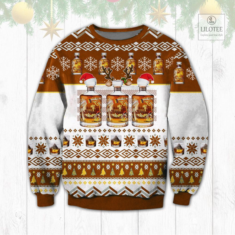BEST Hibiki Harmony whisky 3D sweater, sweatshirt 2