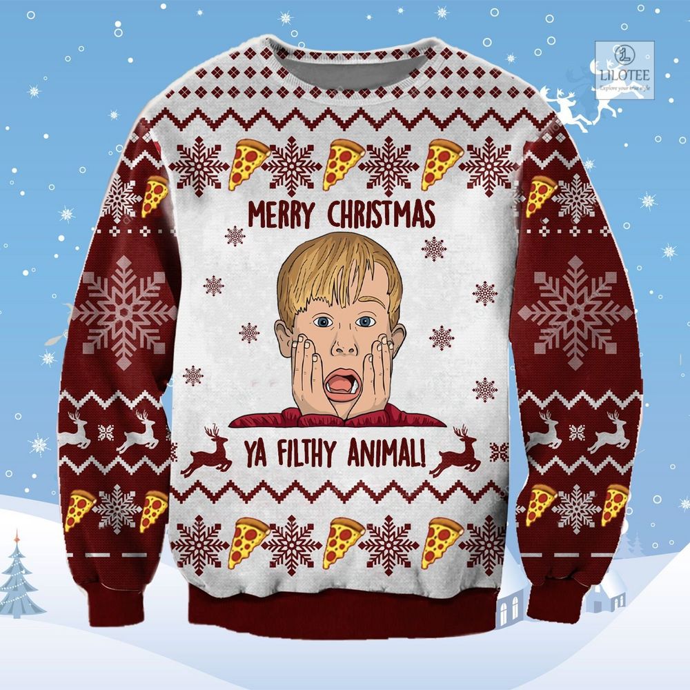 BEST Home Alone Merry Christmas Ya Filthy Animali Sweater and Sweatshirt 3