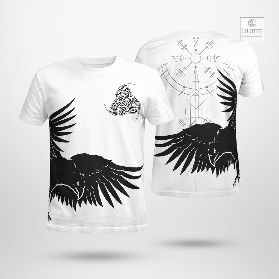 BEST Hugin And Munin Odin's ravens Viking T-Shirt 6