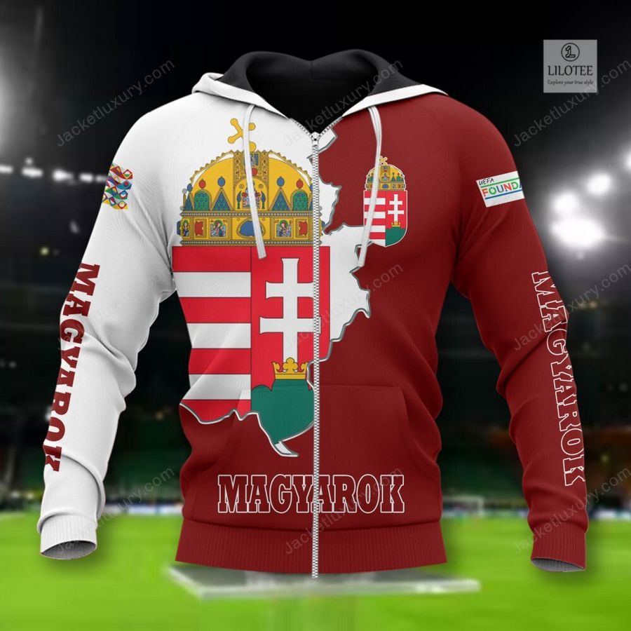 Hungary Magyarok national football team 3D Hoodie, Shirt 4