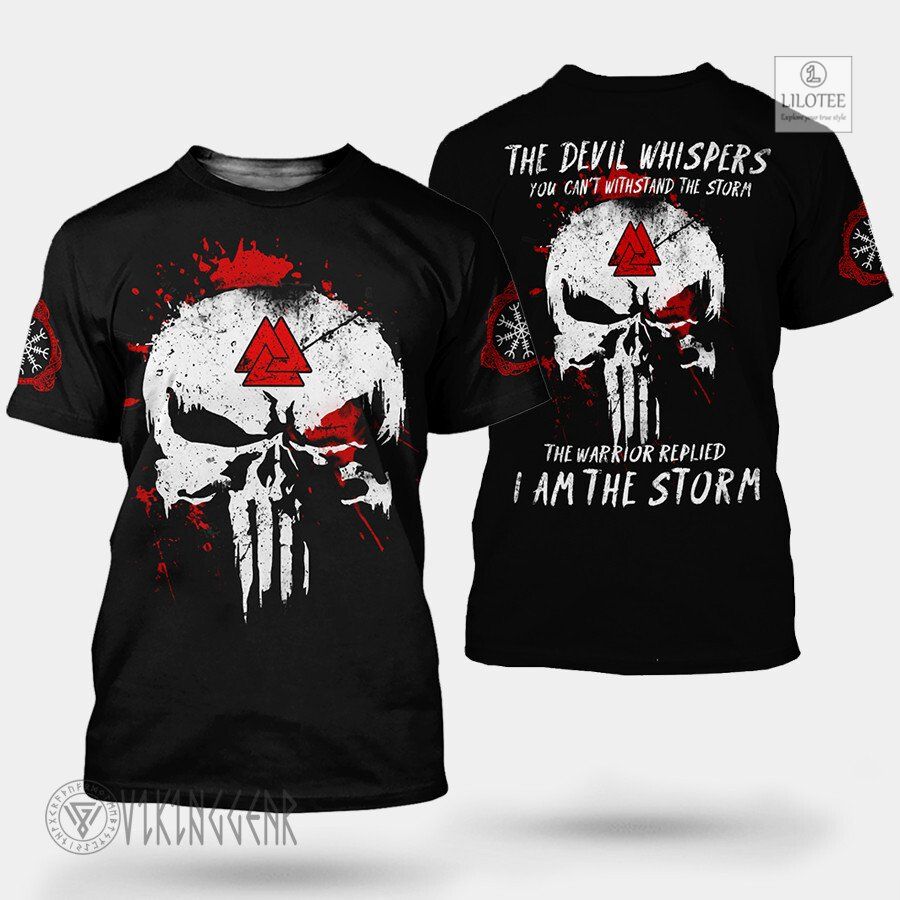 BEST I Am the Storm Viking T-Shirt 6