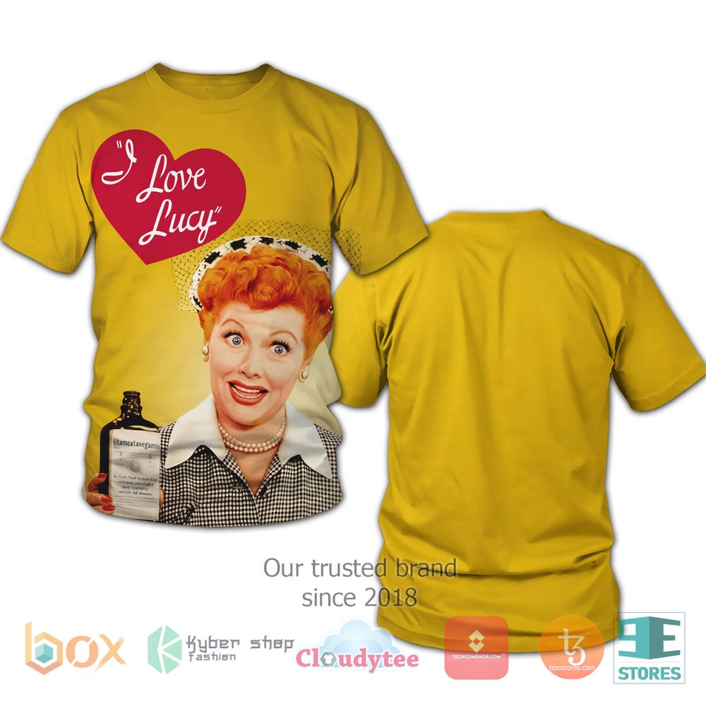 BEST I love Lucy 3D T-Shirt 3