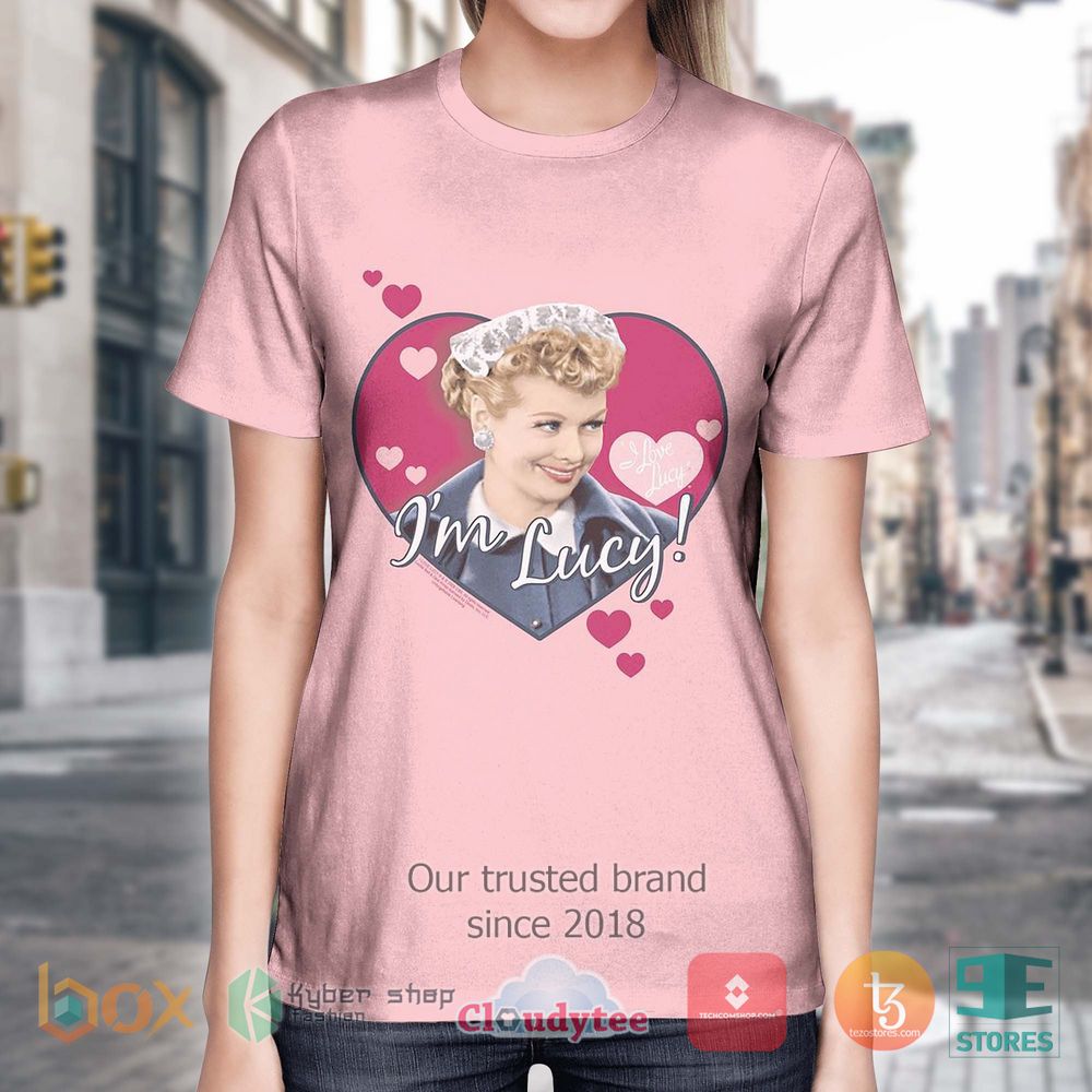 BEST I love Lucy I'm Lucy 3D T-Shirt 9