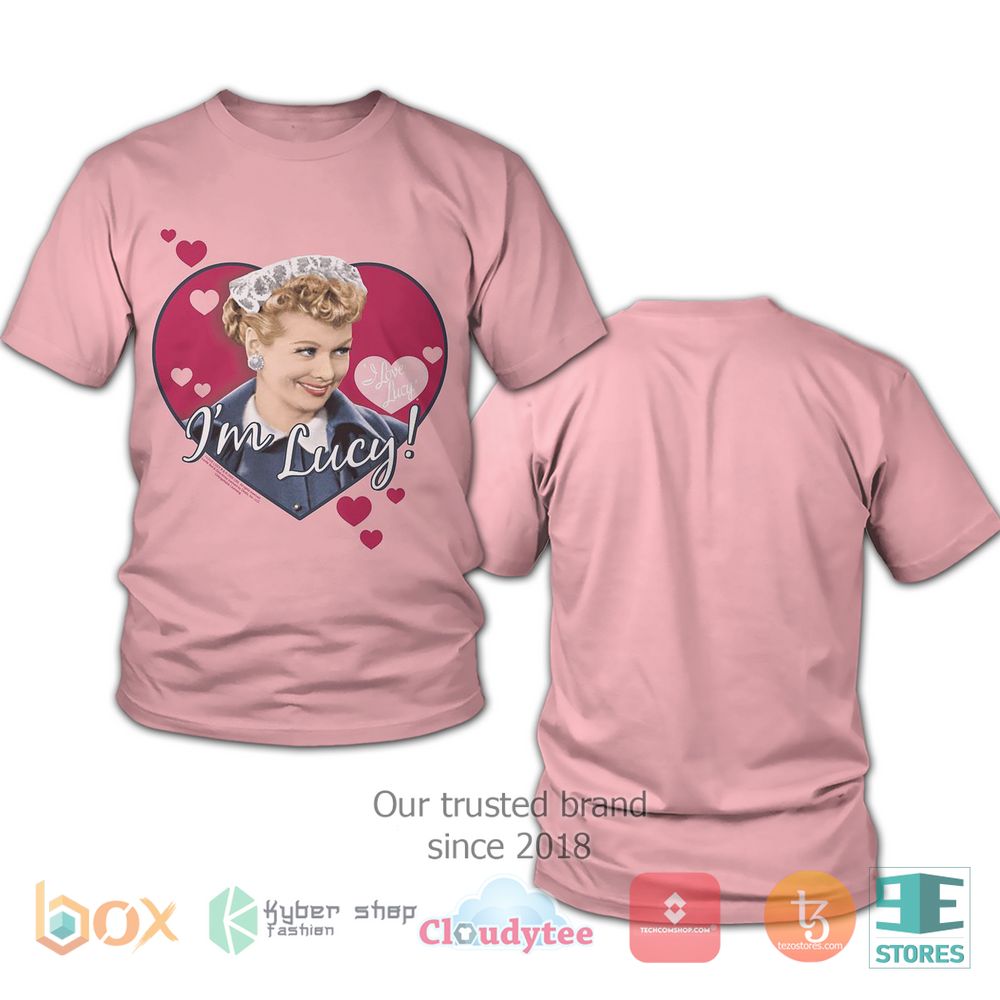 BEST I love Lucy I'm Lucy 3D T-Shirt 3