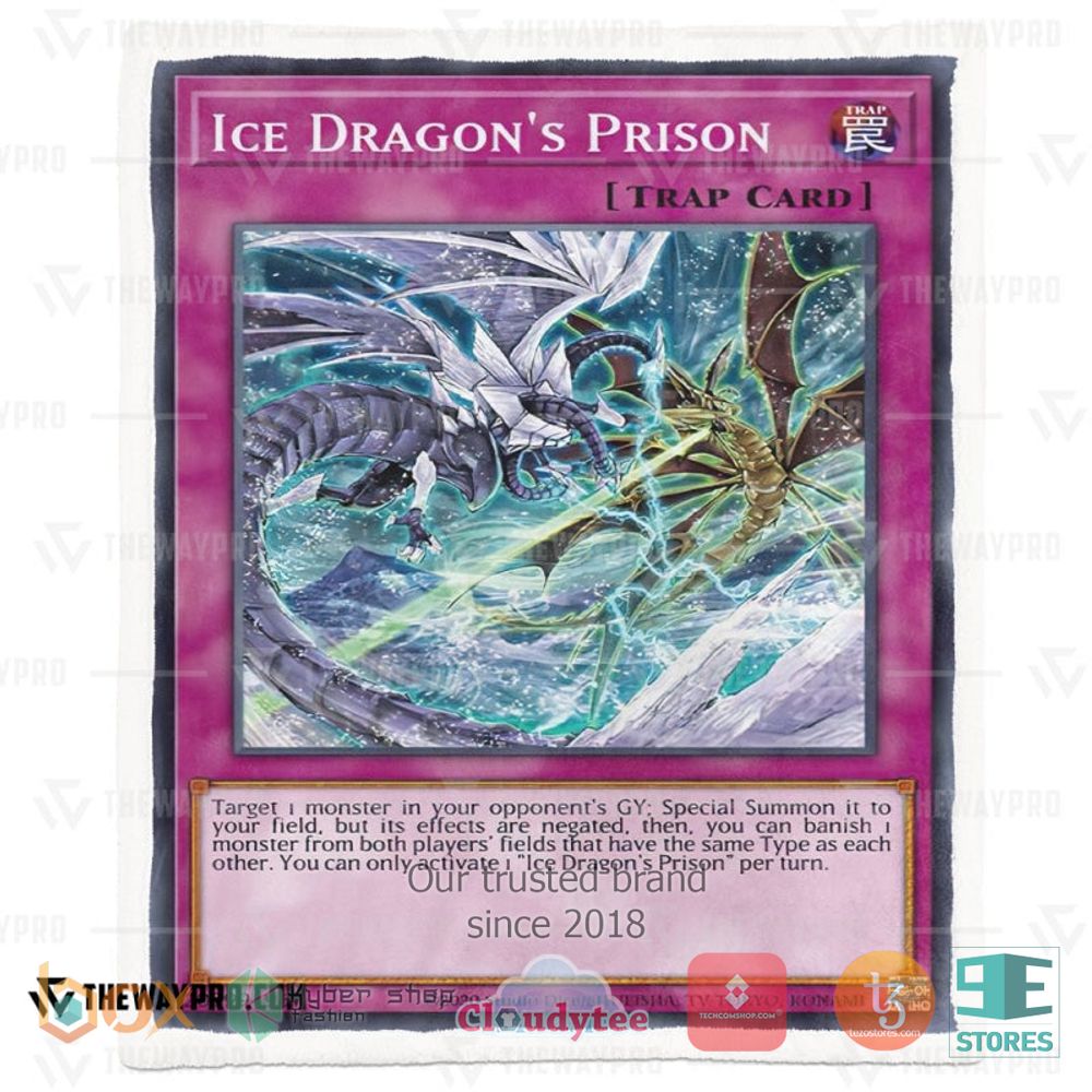 HOT Ice Dragon's Prison Soft Blanket 4