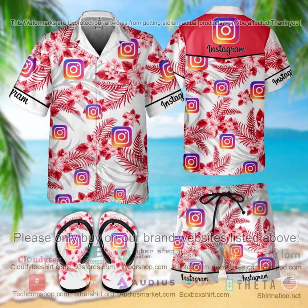 BEST Instagram Hawaiian Shirt, Short 3