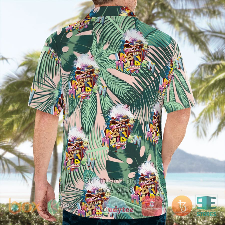 BEST Iron Maiden Art Tropical Hawaii Shirt 7