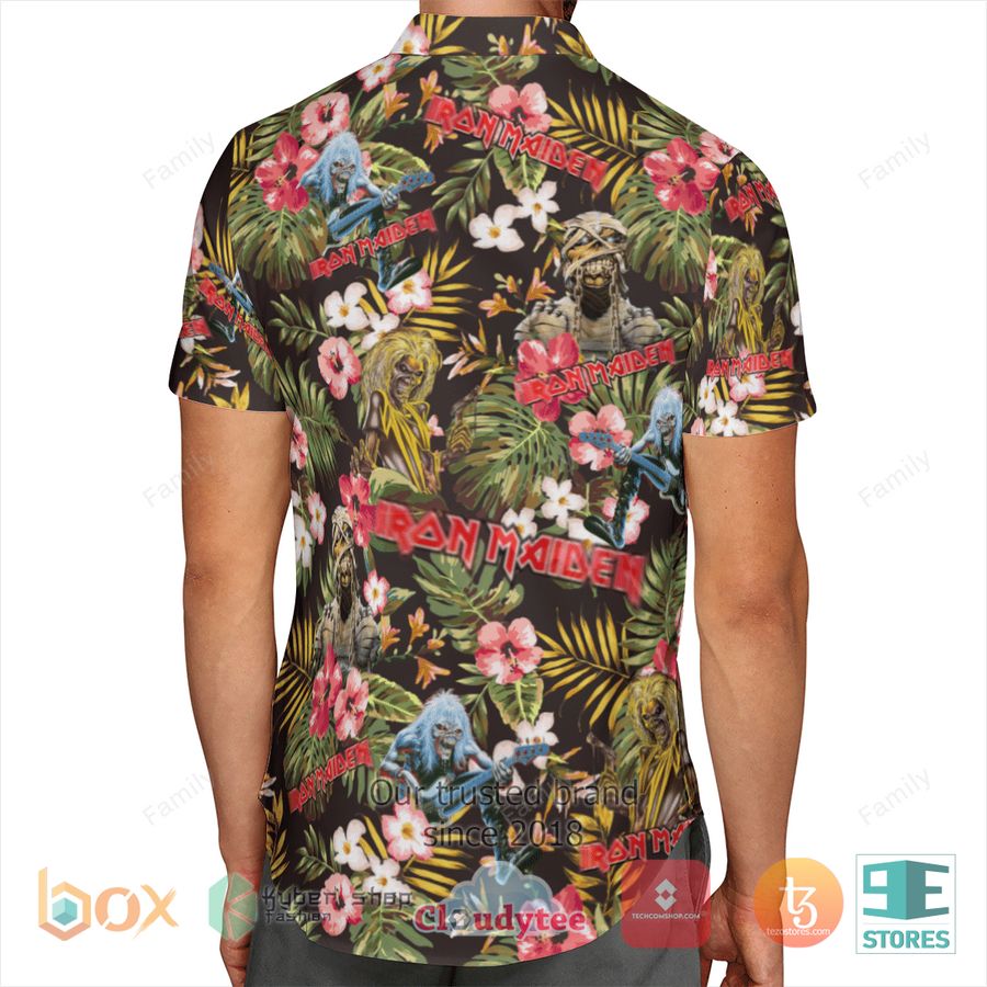 BEST Iron Maiden Hibiscus Tropical Hawaii Shirt 5