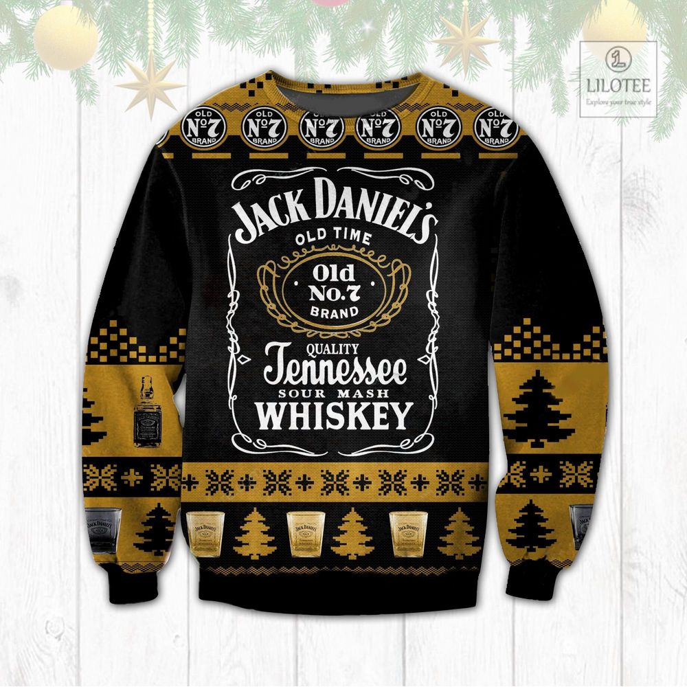 BEST Jack Daniel's No.7 3D sweater, sweatshirt 2