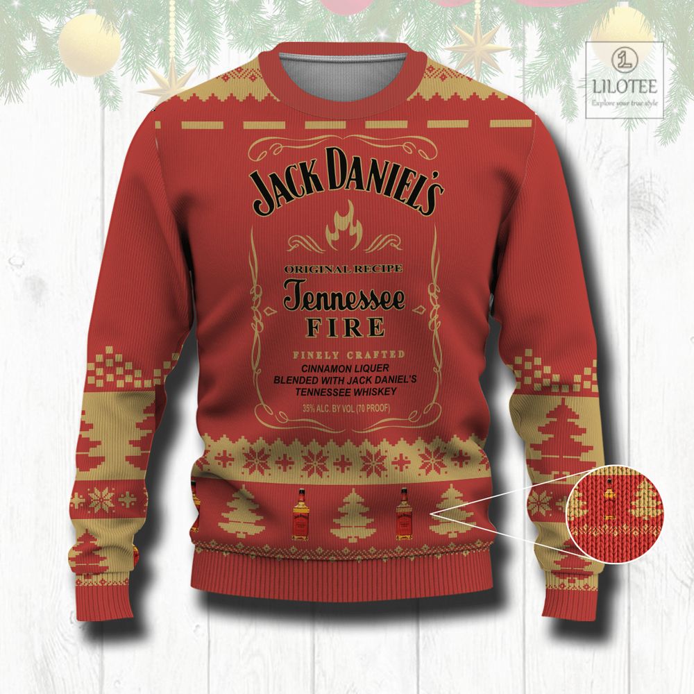 BEST Jack Daniel's Tennessee Fire 3D sweater, sweatshirt 2