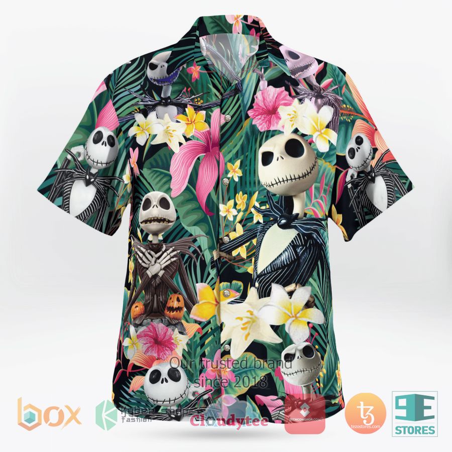 BEST Jack Skellington Fashion Tropical Hawaii Shirt 5